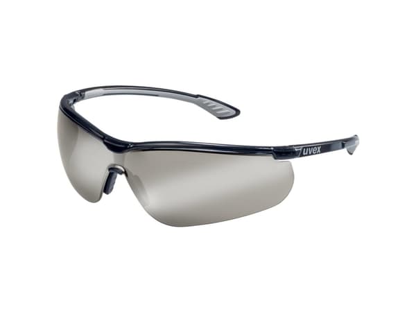 Uvex 9193885, Skyddsglasögon, Grå, Svart, Polykarbonat, 1 styck