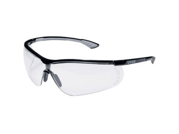 Uvex 9193080, Skyddsglasögon, Grå, Svart, Polykarbonat, 1 styck