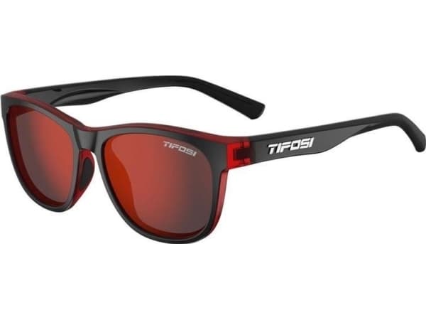 TIFOSI Glasses TIFOSI SWANK crimson/onyx (1 glass Smoke Red 15.4% light transmission) (NEW)