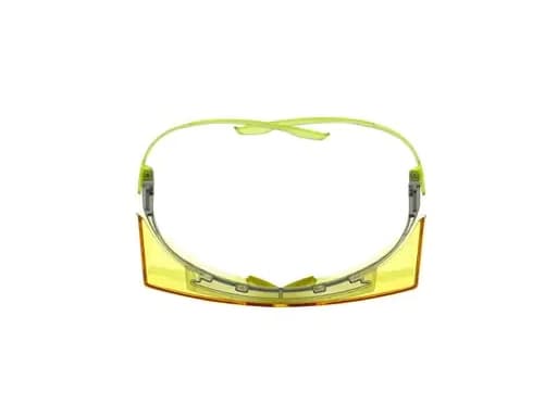 3M SecureFit 3700, Skyddsglasögon, Monteringsarbete, Bygg/renovering, Kemiarbete, Alla, Lime, Gul, Polykarbonat
