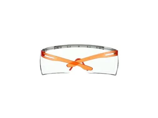 3M SecureFit 3700, Skyddsglasögon, Monteringsarbete, Bygg/renovering, Kemiarbete, Alla, Orange, Transparent, Polykarbonat