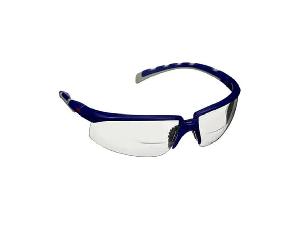 3M S2025AF-BLU, Skyddsglasögon, Monteringsarbete, Bygg/renovering, Dammarbete, Sliparbete, Alla, Grå, Transparent, Plast