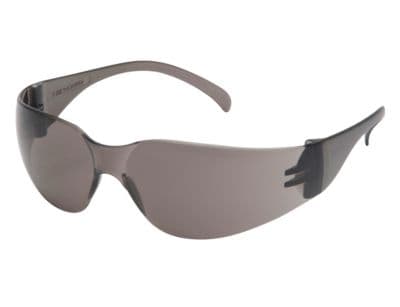 Pyramex sikkerhedsbrille grå - Intruder, kurvede linser, letvægtsbrille 23g