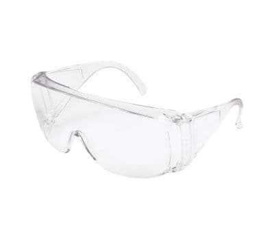 OS Sikkerhedsbrille klar - Besøgsbrille Klart stel/linse, kan bæres på alm. briller