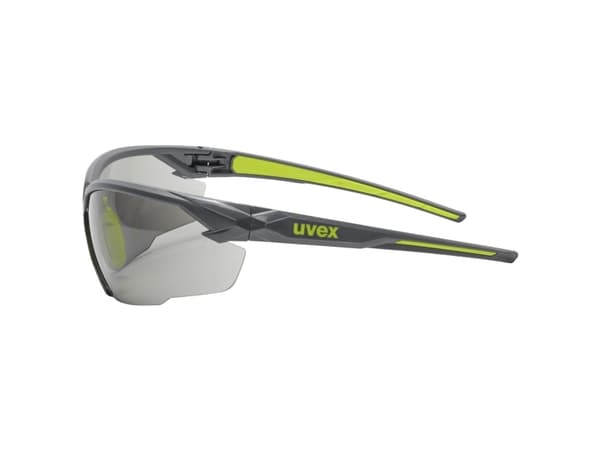 Uvex suXXeed, Skyddsglasögon, Alla, Grå, Gul, Grå, Transparent, Polykarbonat, 1,9 mm
