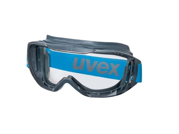 Uvex 9320415, Skyddsglasögon, Alla, EN 166, EN 170, Svart, Blå, Transparent, Polykarbonat