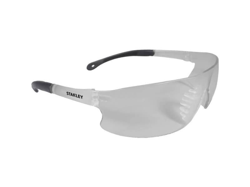 Stanley by Black & Decker Stanely SY120-9D-EU Lens Safety Glasses SY120-9D EU Beskyttelsesbriller Lysegrå DIN EN 166