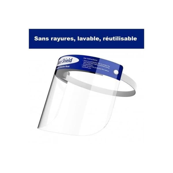 Skyddsvisir - SKYLANTERN - Paket med 10 - Färglöst - Polykarbonat