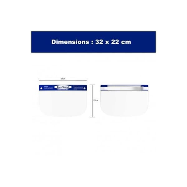 Skyddsvisir - SKYLANTERN - Paket med 10 - Färglöst - Polykarbonat