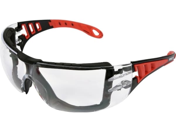 YATO SAFETY GLASSES CLEAR WITH STRAP 73700