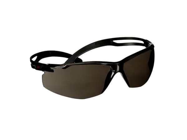 3M SF502SGAF-BLK-EU, Vernebriller, Monteringsarbeid, Konstruksjons-/renoveringsarbeid, Slipearbeid, Arbeid med kjemikalier, Alle kjønn, Sort, Sort, P