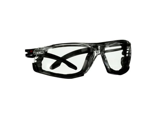 3M SF501SGAF-BLK-FM, Vernebriller, Monteringsarbeid, Konstruksjons-/renoveringsarbeid, Støvarbeid, Slipearbeid, Turning/routing..., Alle kjønn, Sort,