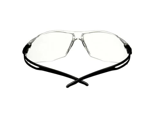 3M SF501AF-BLK, Vernebriller, Monteringsarbeid, Konstruksjons-/renoveringsarbeid, Støvarbeid, Slipearbeid, Turning/routing..., Alle kjønn, Sort, Gjen