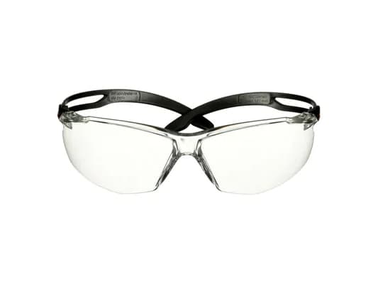 3M SF501AF-BLK, Vernebriller, Monteringsarbeid, Konstruksjons-/renoveringsarbeid, Støvarbeid, Slipearbeid, Turning/routing..., Alle kjønn, Sort, Gjen