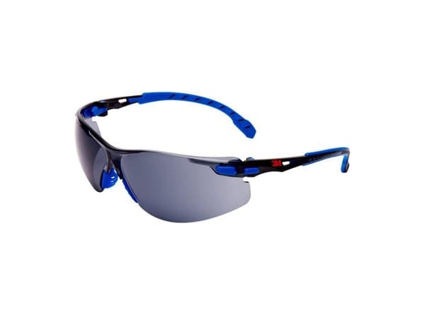 3M Solus S1102SGAF Beskyttelsesbriller Anti-beslagsskydd Blå , Sort DIN EN 166