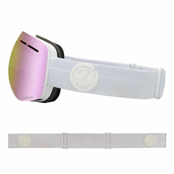 Skibriller Snowboard Dragon Alliance X1s Hvid Pink