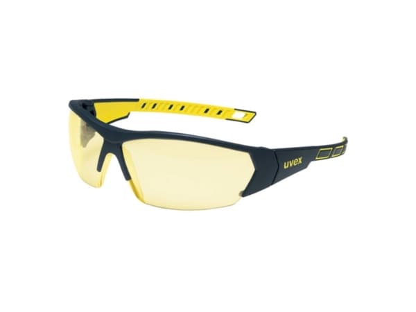 uvex sportstyle AR 9193838 Beskyttelsesbriller Anti-beslagsbeskyttelse, Med antirids-beskyttelse Blå , Sort EN 166, EN 170