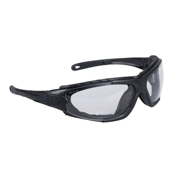 Portwest Unisex Adult Levo Safety Glasses Clear One Size