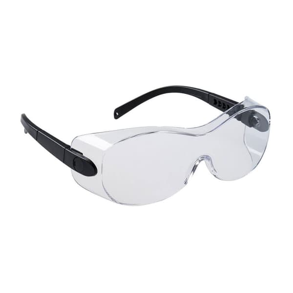 Portwest Unisex skyddsglasögon för vuxna Clear One Size