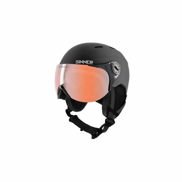 Skihjelm Sinner Typhoon Visera Sort Unisex 59-61 cm