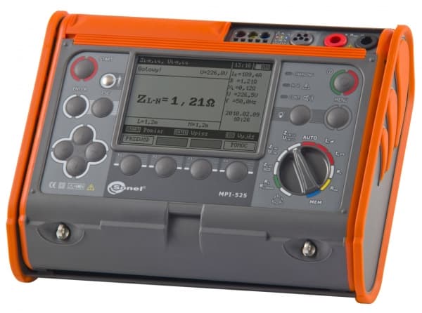 Sonel MPI-525 monitoimimittari sähköasennuksiin (WMPLMPI525)