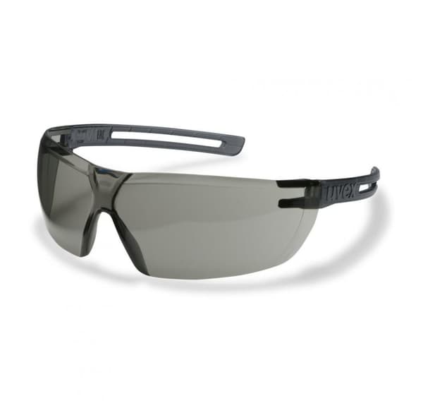 Vernebriller Uvex X-fit, grå linse, supravision excellence (anfi scratch, anti fog) belegg, svart øretelefon