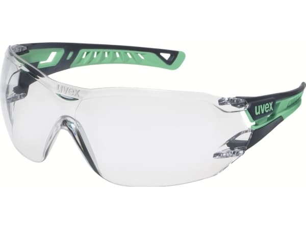uvex pheos nxt 9128295 Suojalasit UV-suojalla Harmaa, Vihreä EN 166:2001, EN 170:2002