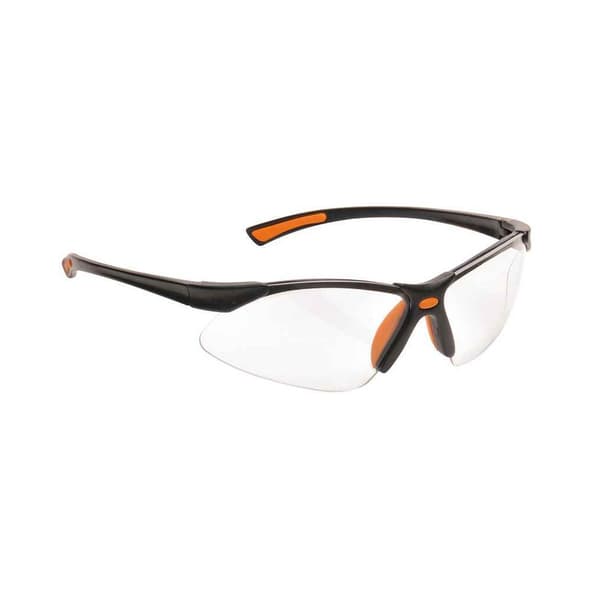 Portwest Bold Pro Safety Glasses Orange One Size