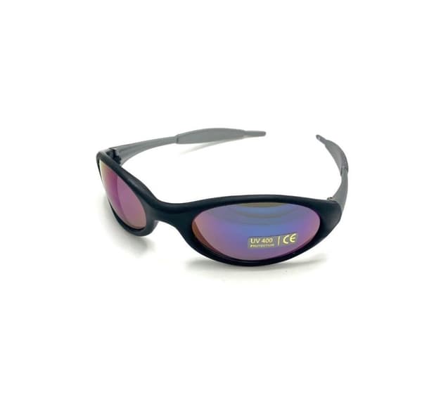 Sunglasses black with mirror lens