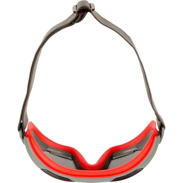 3M Goggle Gear 500 GG502SGAF helglasögon med anti-imskydd röd, grå DIN EN 166