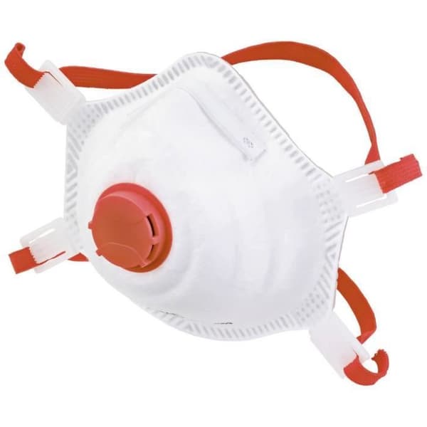 GIME 2575496 Findammmask med FFP3 ventil 10 st DIN EN 149:2001 + A1:2009