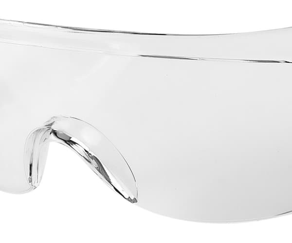 Skyddsglasögon, vita linser, motståndsklass F