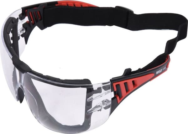 Skyddsglasögon med genomskinliga linser Säkerhetsglasögon Skydd II