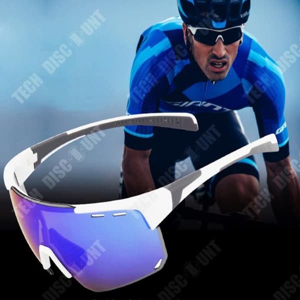 TD® Sports Cykelglasögon Polariserade färgskiftande linser Bergsklättring Racingglasögon Anti-ultraviolettglasögon