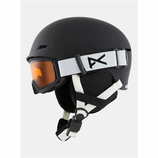 Ski Hjelm Anon 15235100037 Svart Barne Menn