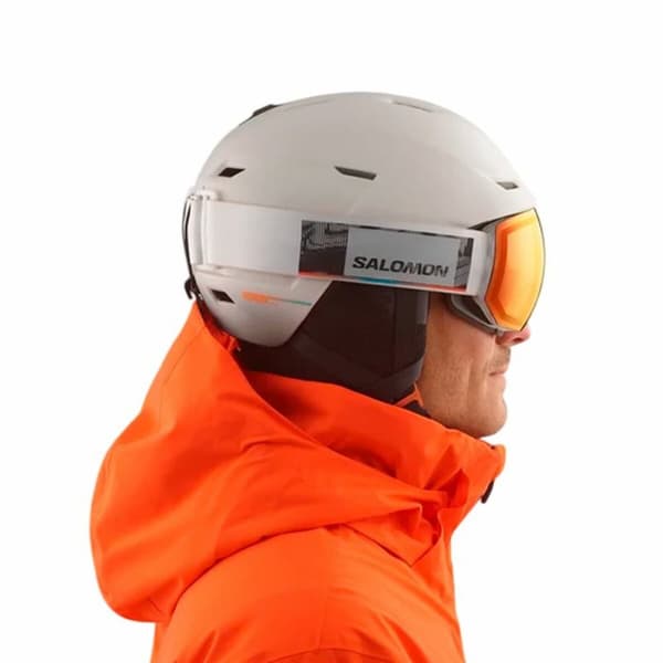 Skihjelm Salomon L47610700 Hvid Unisex