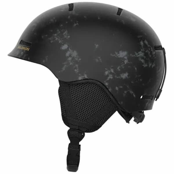 Hiihtokypärä Salomon L47304400 Musta Lasten Unisex