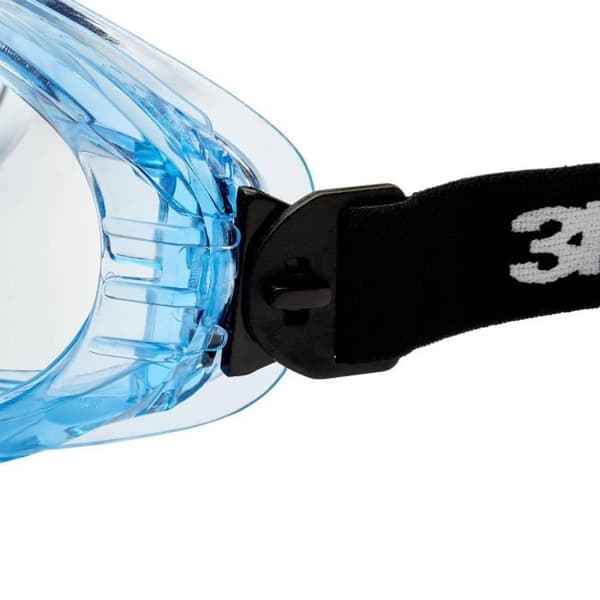 Heltäckande glasögon - 3M - Fahrenheit - Repzyddskydd - Blå färg - Unisex