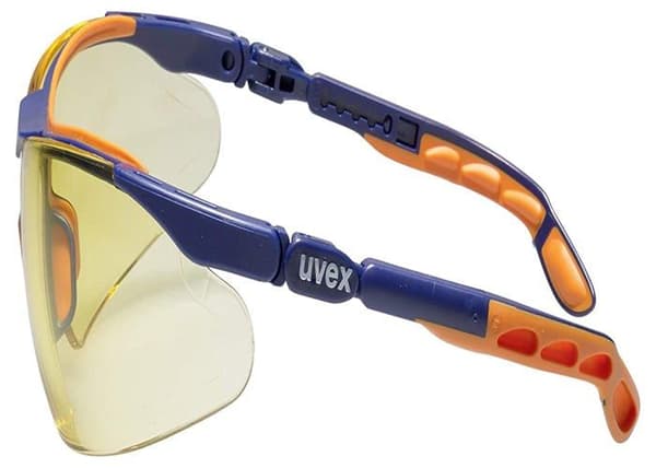 Byggplatsskyddsglasögon - byggplatsskyddsvisir Uvex - 9160520