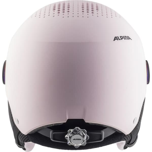 Skihjelm Alpina Zupo Visor Q Lite Pink Monochrome 51-55 cm