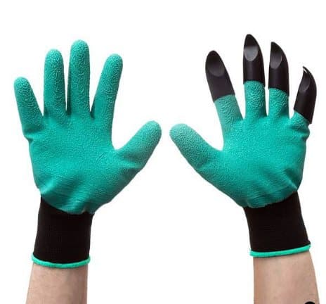 Havehandsker med klør - Dig og rake