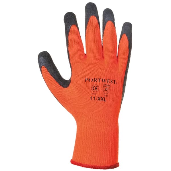 Portwest Thermal Grip Gloves (A140) / Workwear / Safetywear (Pack of 2)