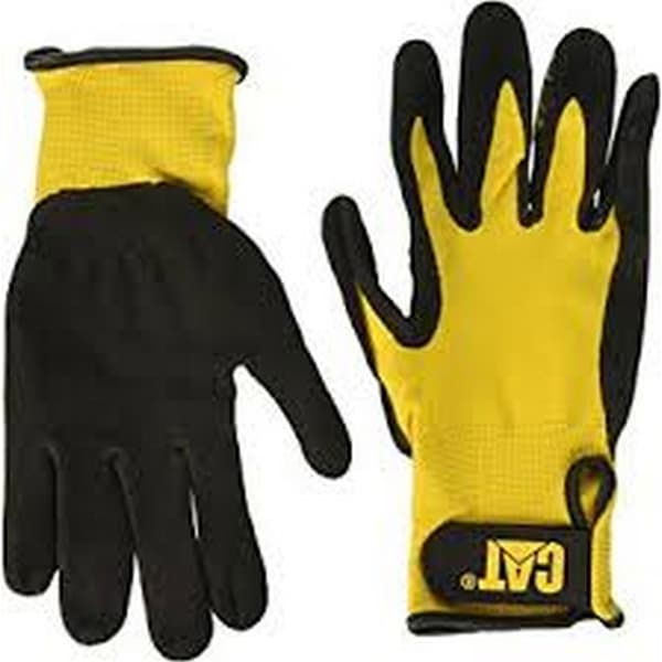 Caterpillar 17416 Nitrile Coated Nylon Shell Gloves / Mens Gloves / Gloves