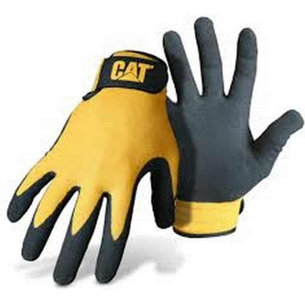 Caterpillar 17416 Nitrile Coated Nylon Shell Gloves / Mens Gloves / Gloves