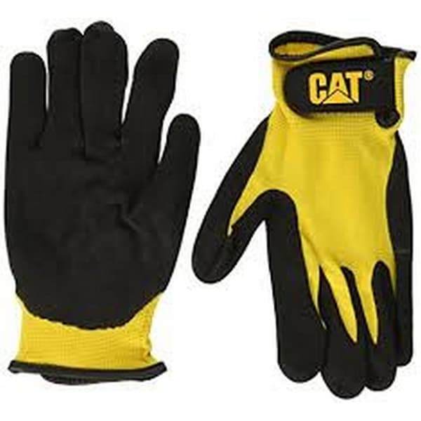 Caterpillar 17416 Nitrile Coated Nylon Shell Gloves / Mens Gloves / Gloves