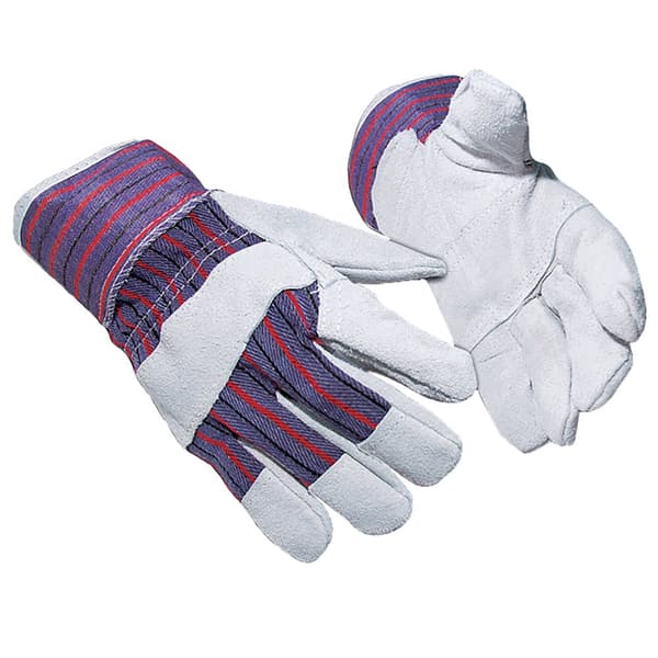 Portwest Canadian Rigger Gloves (A210) / Workwear (Pack of 2) Grey/Assorted XL