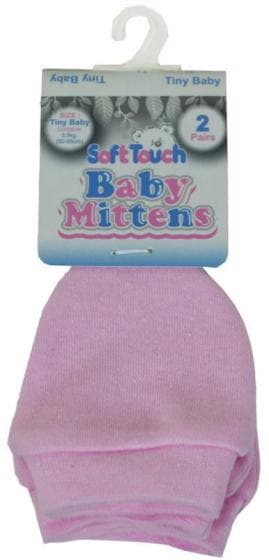 baby vantar tjejer bomull rosa 2 par