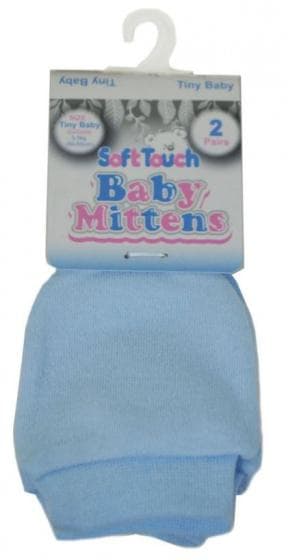 baby vantar pojkar bomull blå 2 par