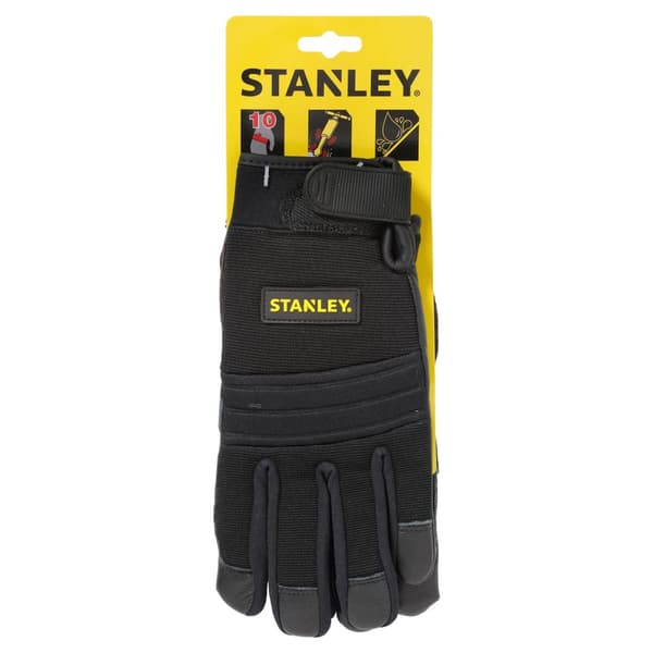 Stanley Unisex sikkerhedshandsker i læder med håndflade til voksne