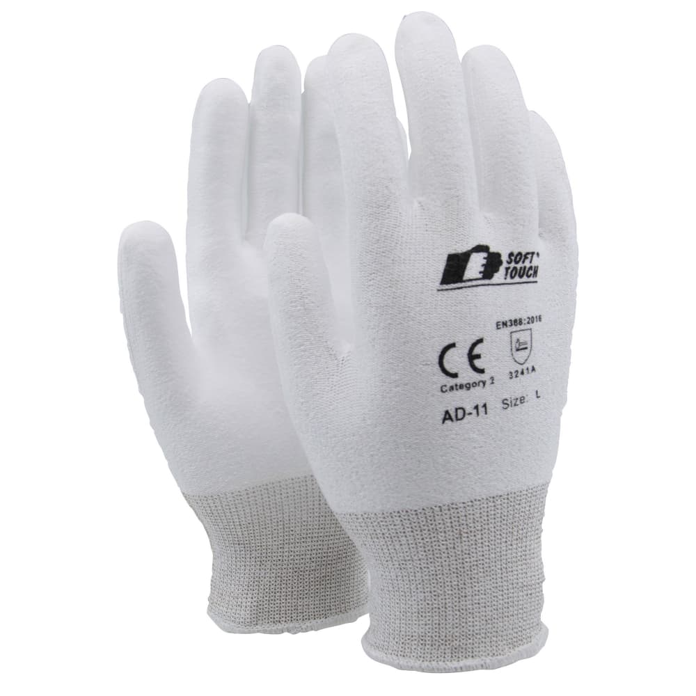 Soft Touch® Tuffalenehandske AD-11 Stickade handskar, Skärskydd